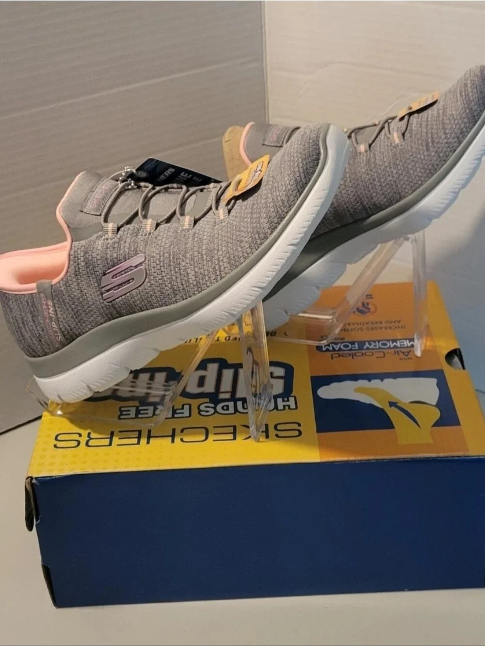 NEW ~Skechers Slip-Ins Sport: Summits ~ Vegan ~ Women's Sz 6.5 Shoes